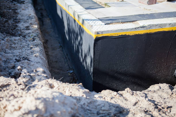 Residential Basement Waterproofing installation at a Andrews, IN home by SJ Waterproofing Pros