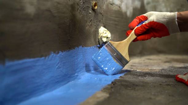 SJ Waterproofing Pros commercial waterproofing team near Andrews, IN